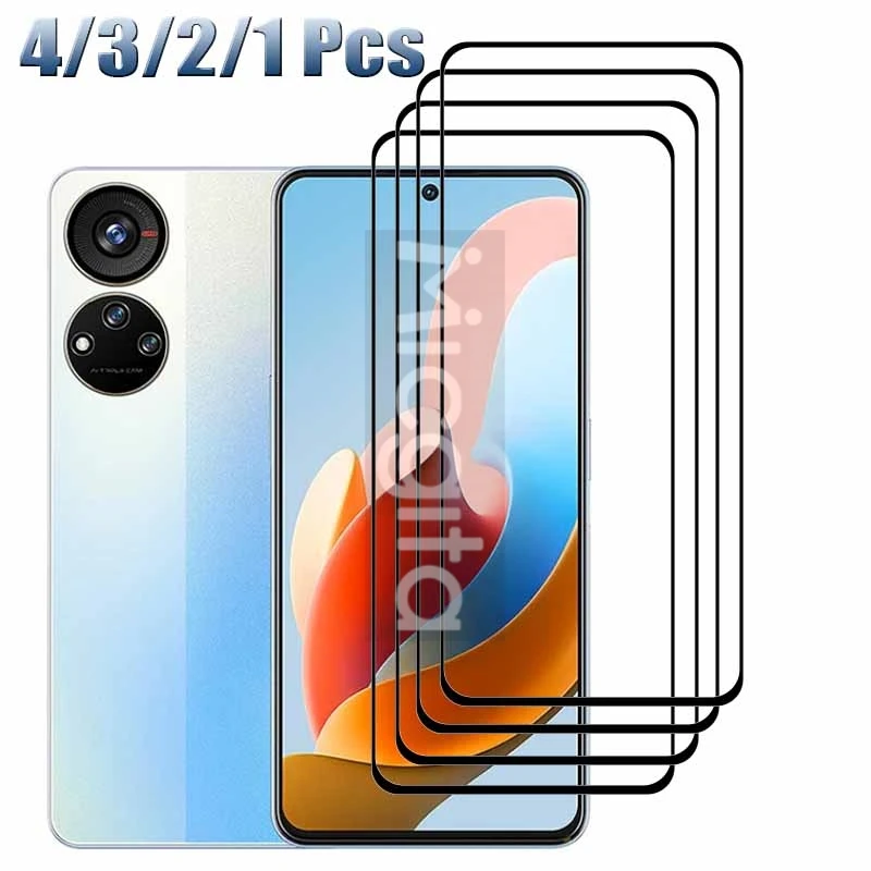 4/3/2/1 шт. для ZTE Axon 40SE Blade V40S Voyage 40 pro plus полноэкранная защита 9H переднее стекло против царапин