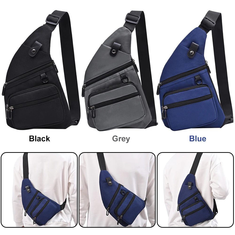 

Anti Theft Travel Bag Multifunctional Fanny Pack Large Capacity Crossbody Shoulder Bag Adjustable Strap for Outdoor Sports