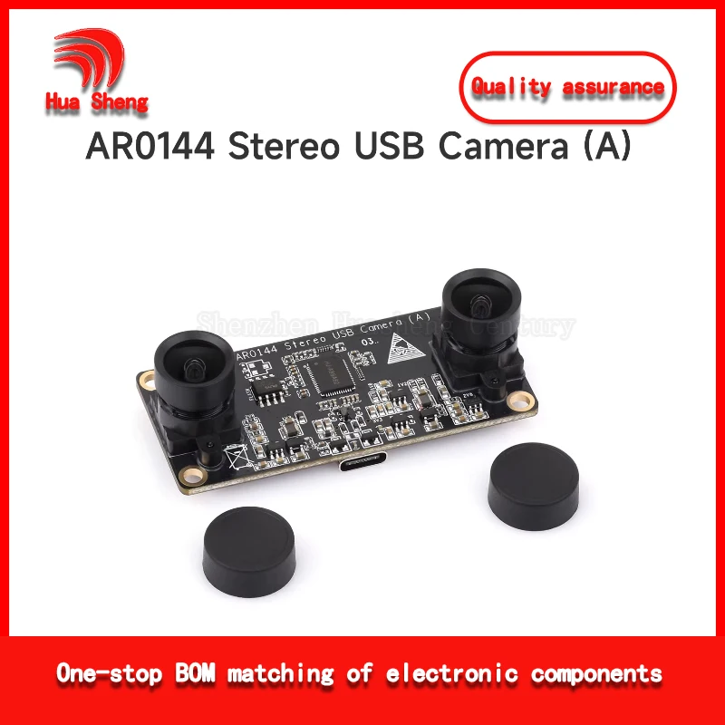 2Mp Usb2.0 Dual-Lens Camera Ar0144 Image Sensor Chip Synchronous Output