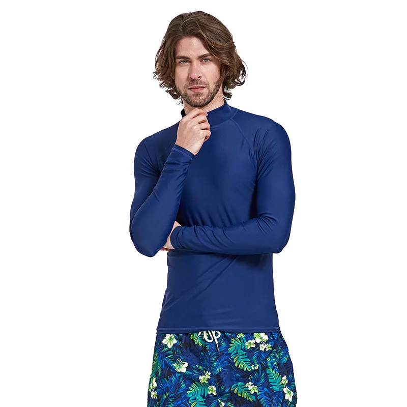 Shabaat Sun Protection Quick-Drying Swimwear - Male Separate Wetsuit - Surfing and Snorkeling Long-Sleeved Sunproof Jellyfish
