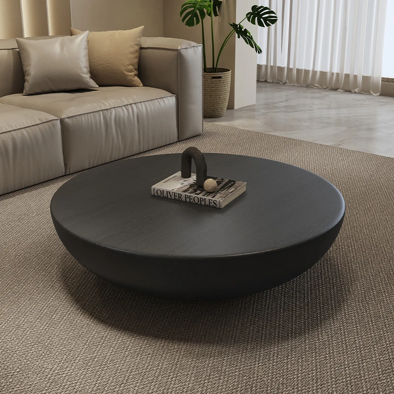 

Unique Trendy Coffee Table Beauty Aesthetic Round Premium Coffee Table Vintage Luxury Bout De Canapé Small Apartment Furniture
