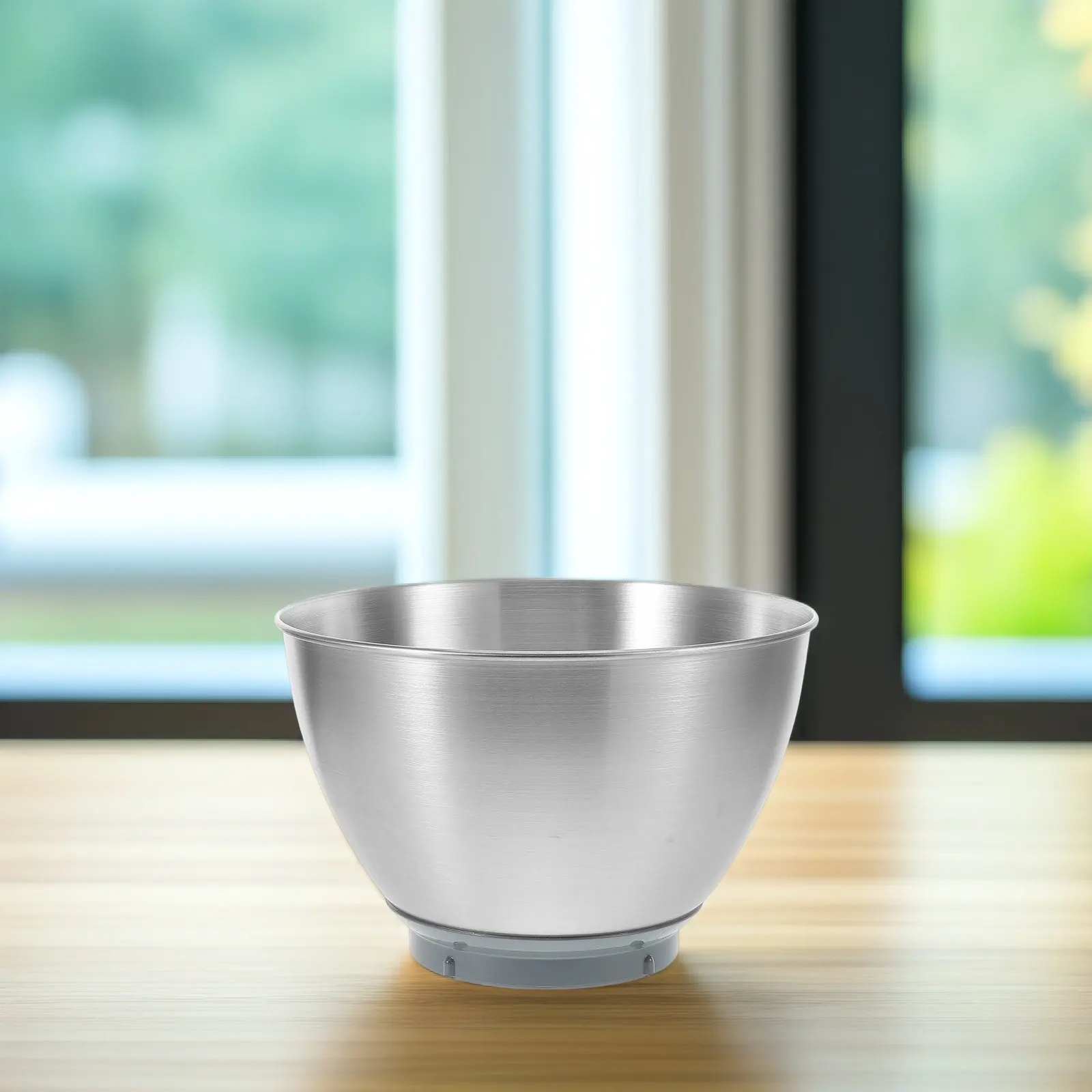 

Large Stainless Steel Deepened Mixer Bowl Baking Dough Egg Mixing Bowl Kitchen Stand Mixer Replacement Egg Wear-Resistant Basin