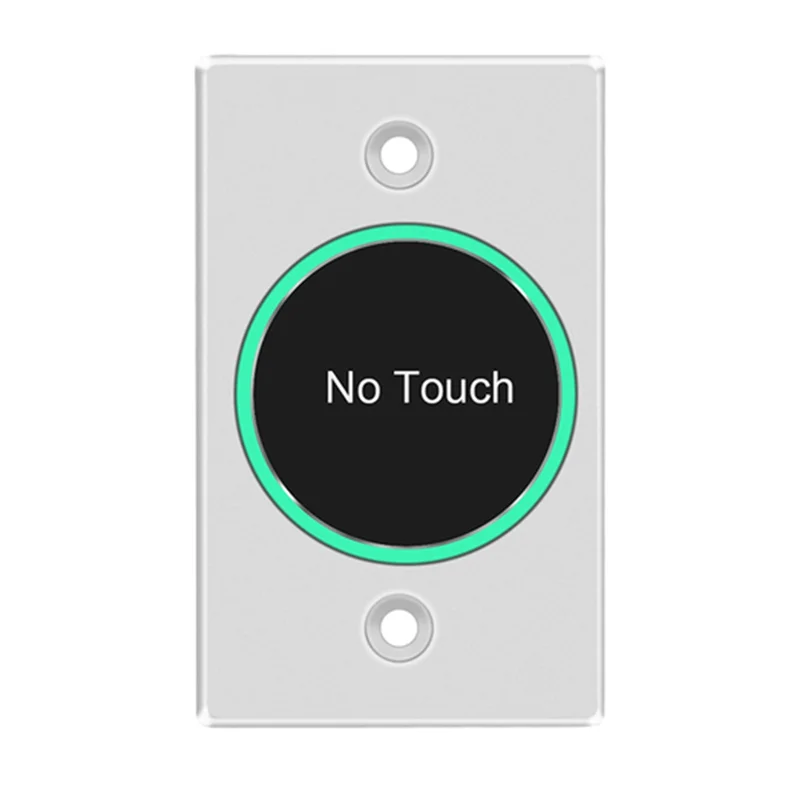 

HFES Tuya Wifi Smart Switch Door Exit Push Release Button No Touch Infrared Induction For Access Control Remote Control