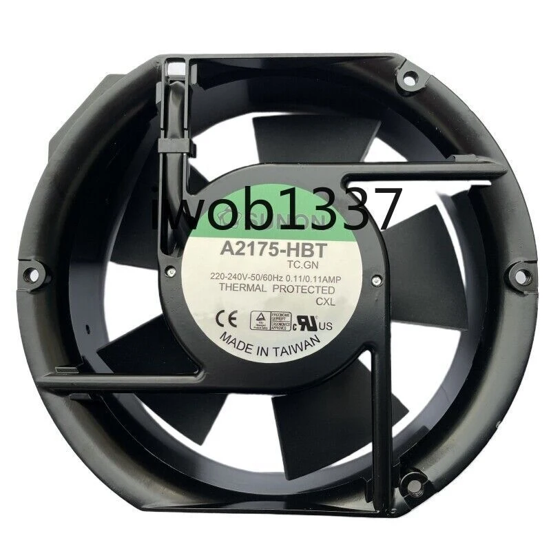 

Вентилятор осевой конденсаторный SUNON A2175-HBT 17 см, 172*172*51 мм, AC220V