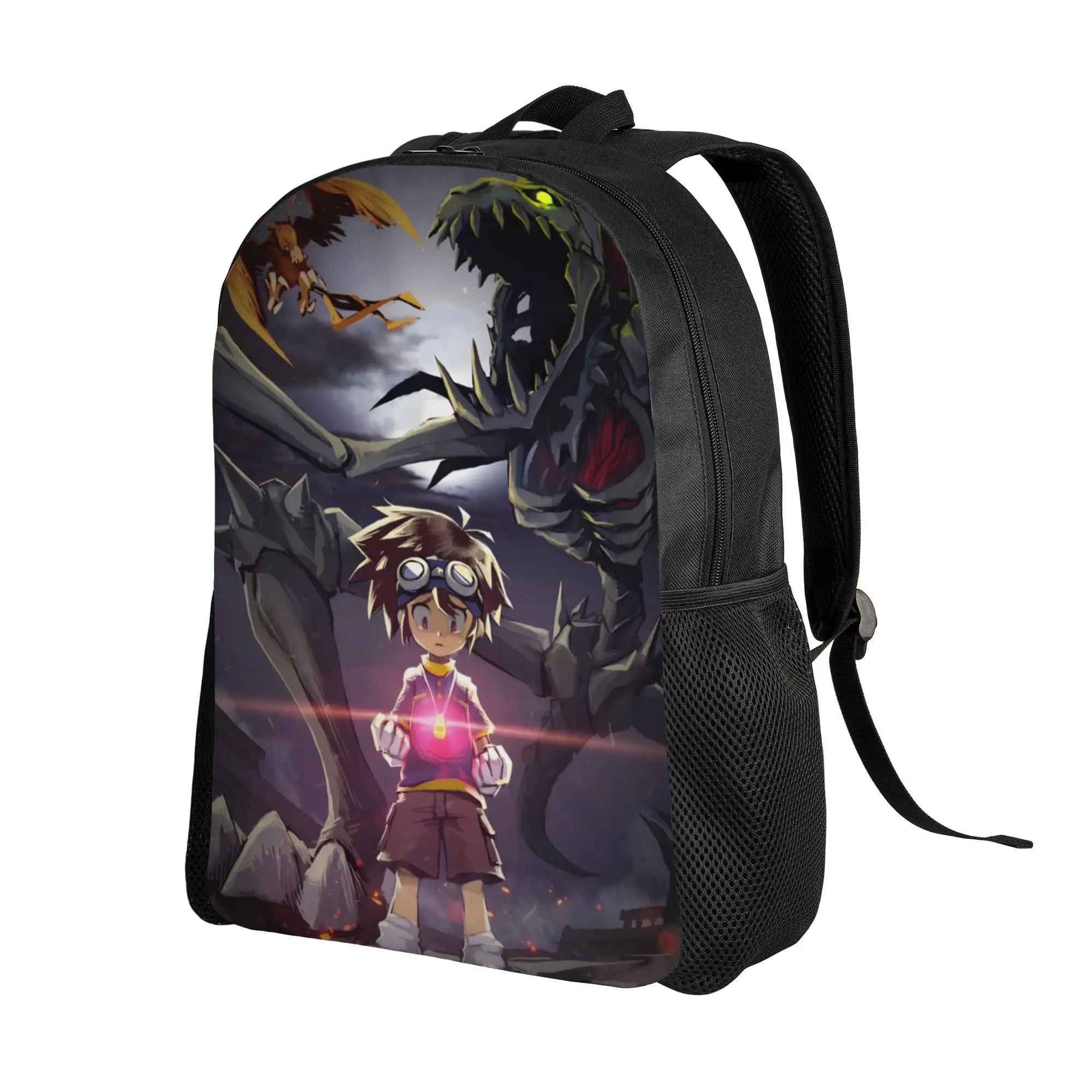 1Piece Tai Courage Evolution New School Year Laptop Bag Digimon Anime Men Women Adult  Backpack