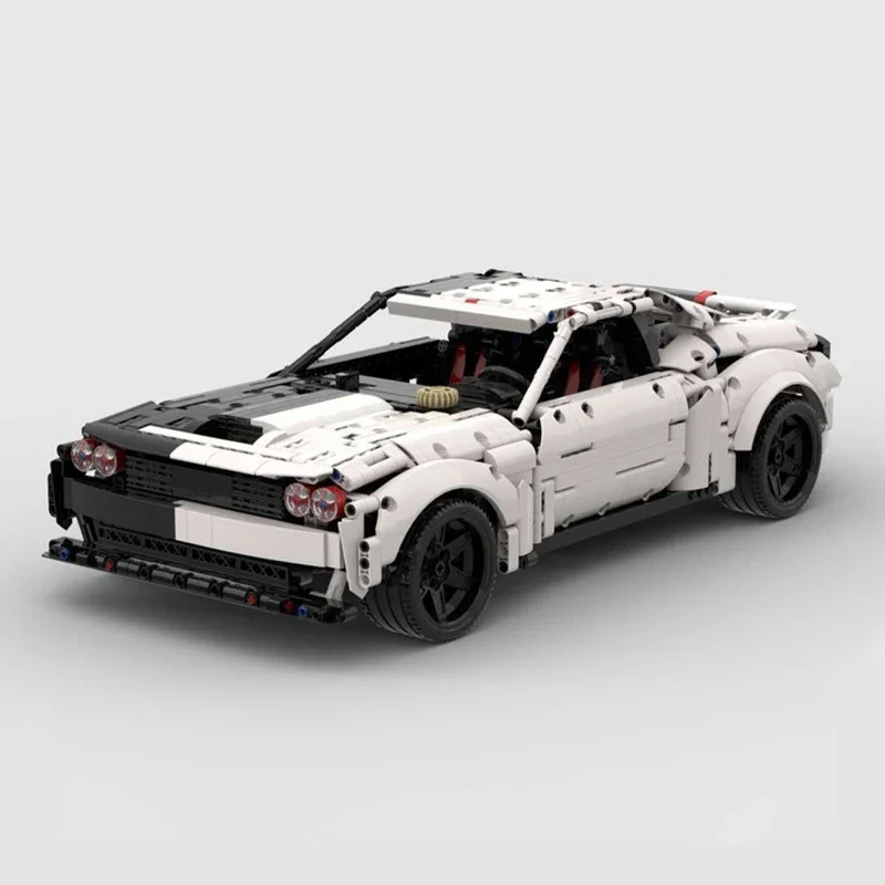 

1804pcs Moc Technical Dodge Challenger "Demon" LB Racing Car Building Blocks DIY Creative Assembly Bricks Toy Present