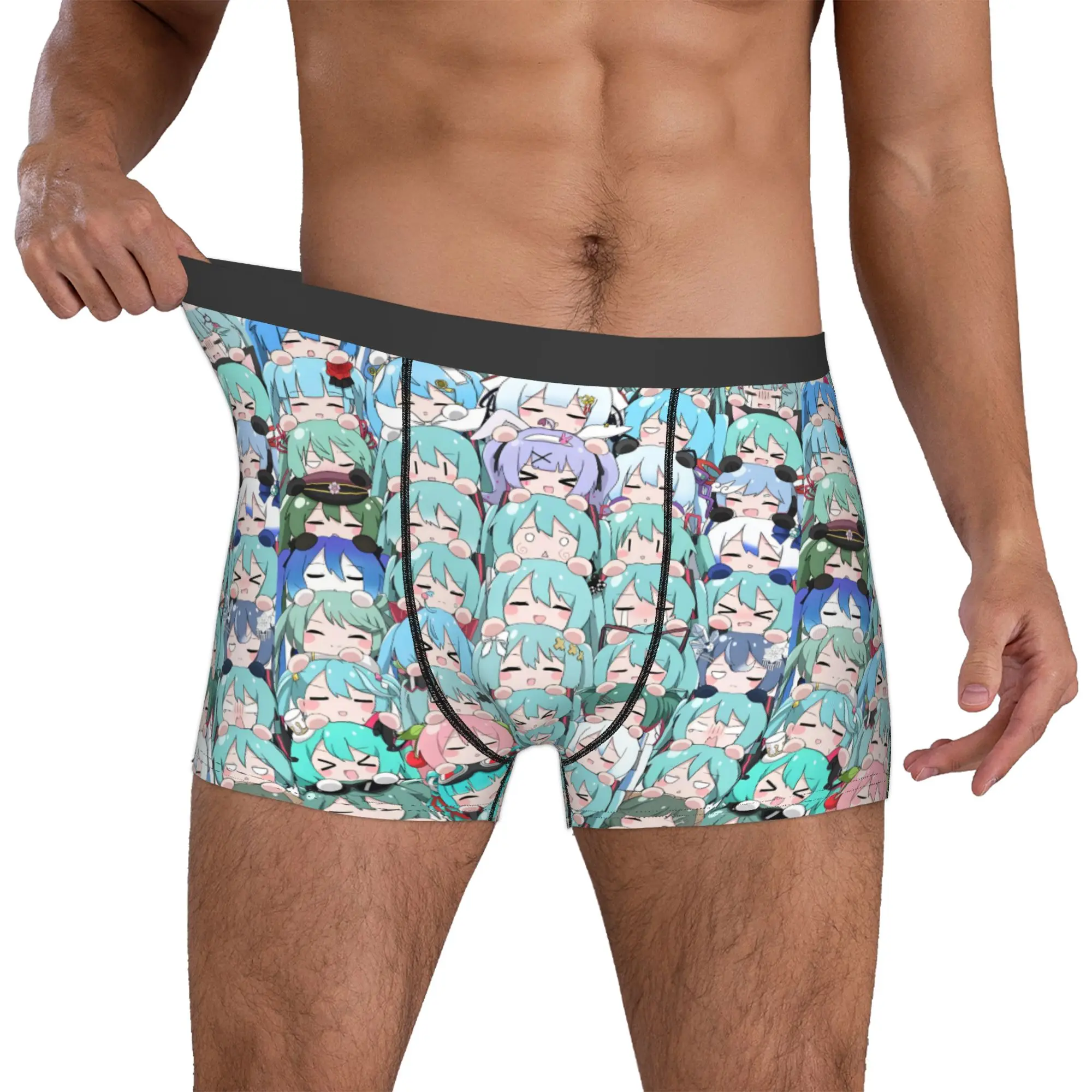 cuecas-boxer-personalizadas-masculinas-com-estampa-classica-de-h-hatsuned-m-mikus-respiraveis-e-confortaveis