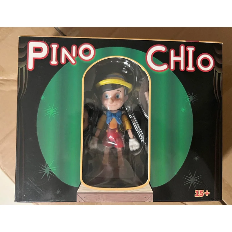 

Фигурка из сплава модели Пиноккио GT, официальная литая под давлением подвижная модель аниме из металла, коллекционная статуя куклы, подарок для детей