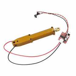 N20 45/90mm Stroke Electric Full Metal Push Rod Cylinder Driver For RC 1:16 Excavator Dump Truck DIY Upgrade Closed Cylinder