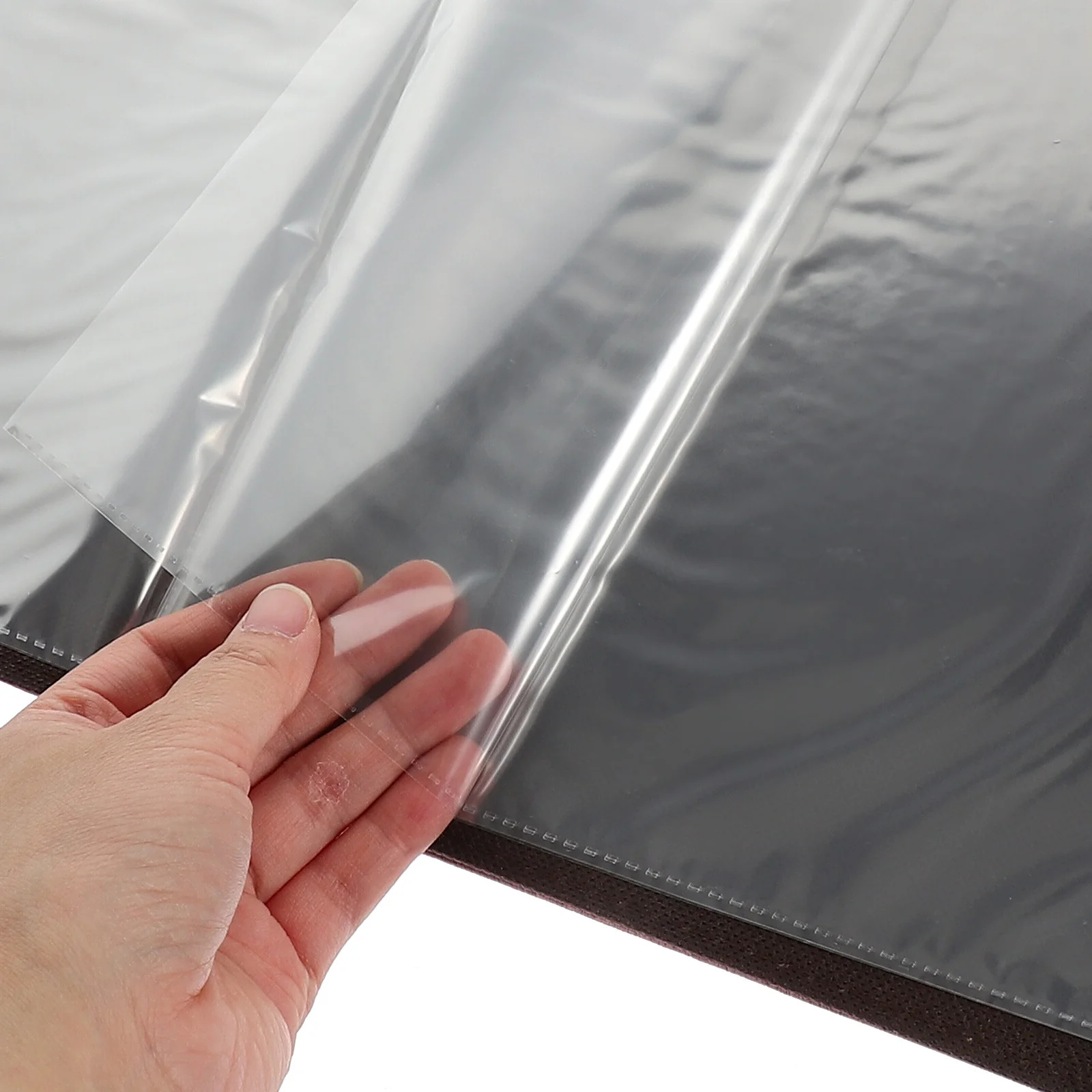 Transparent Menu Cover Restaurant Menu Holder Double Views Table Folder For Coffee Shop Hotel Diners Bistros Decorative