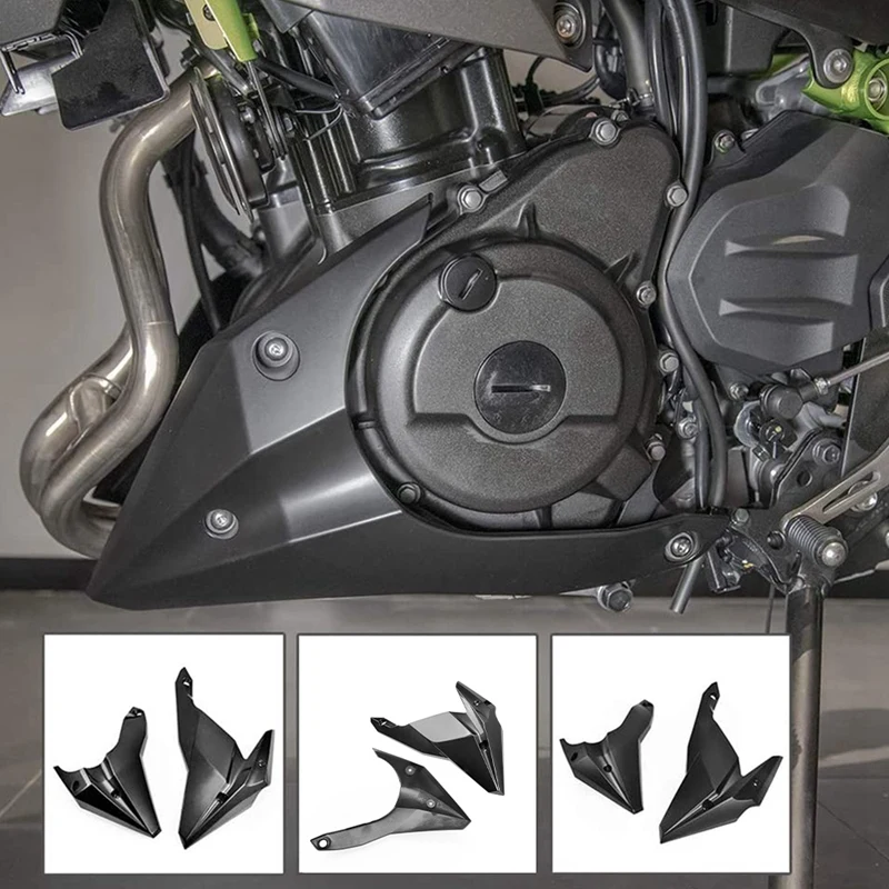 

Motorcycle Lower Engine Spoiler Fairing Cover Protection Device For Kawasaki Z400 2018 2019 2020 2021