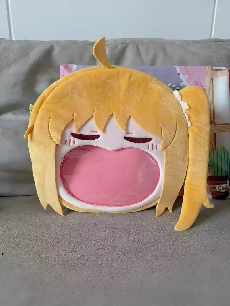 Jogo BOCCHI THE ROCK Cosplay Ijichi Nijika Transparente Campus Estudante Zíper Mochila Dos Desenhos Animados Bolsa Mensageiro Bolsa de Ombro