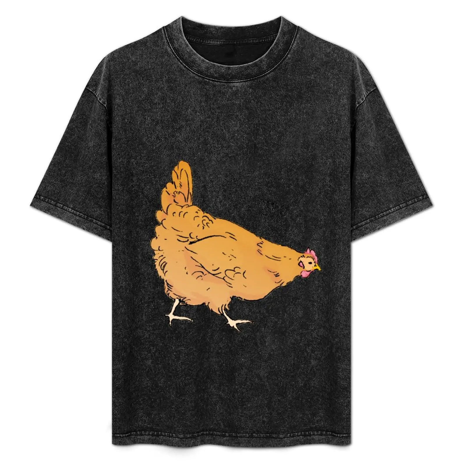 

Buff Orpington Chicken T-Shirt Festival Casual Short Sleeve