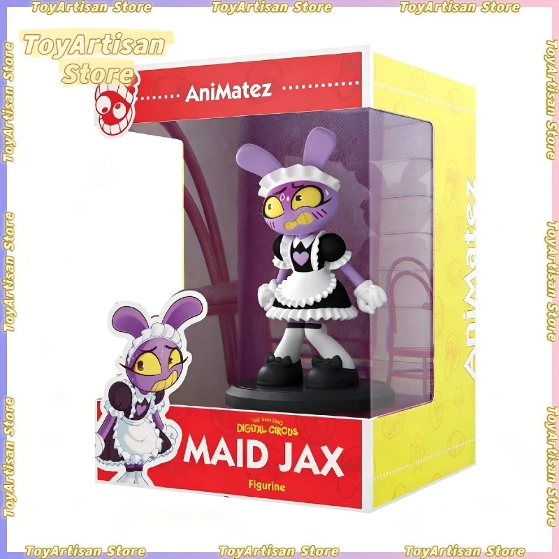 

Limited Stock The Amazing Digital Circus AniMatez Maid Jax Figure Anime Collectible Model Rabbit Character Toy Desk Decor Gift