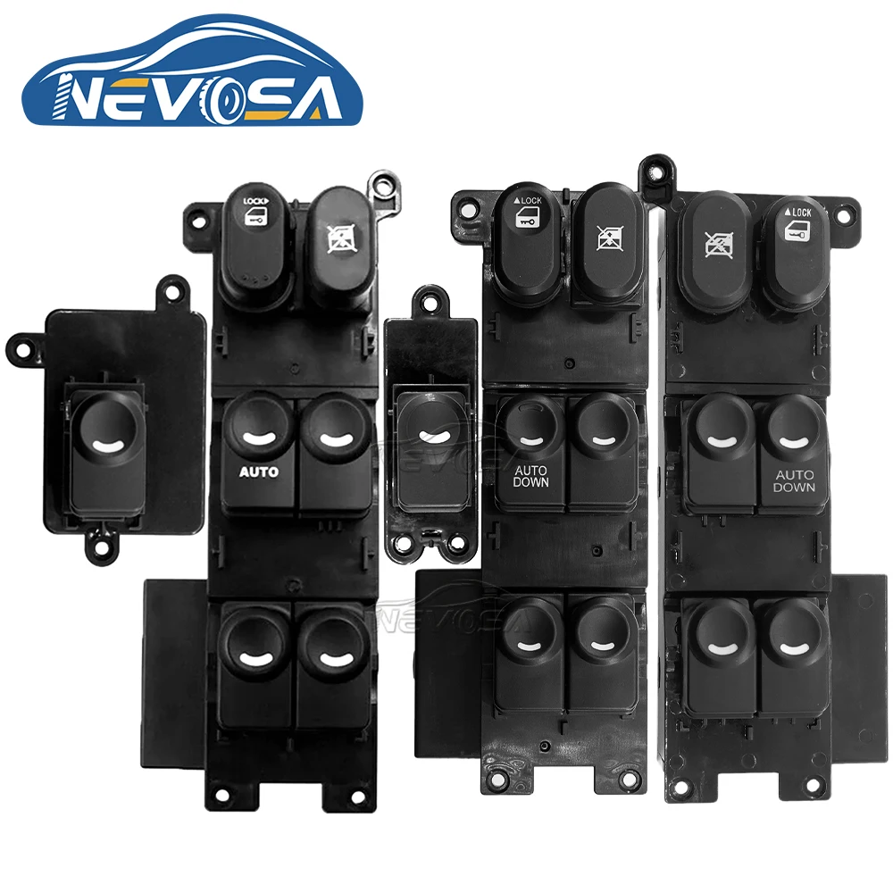 

NEVOSA 93570-2L010 93580-2L010 93570-2L910 Front Left Right Power Switch Passenger Single Button For Hyundai I30 I30cw 2008 2011