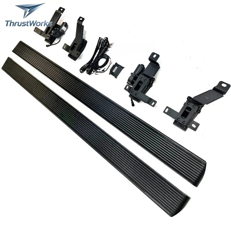 Lightweight Aluminum  Automatic Side Step Running Board Hilux 2023 Bars