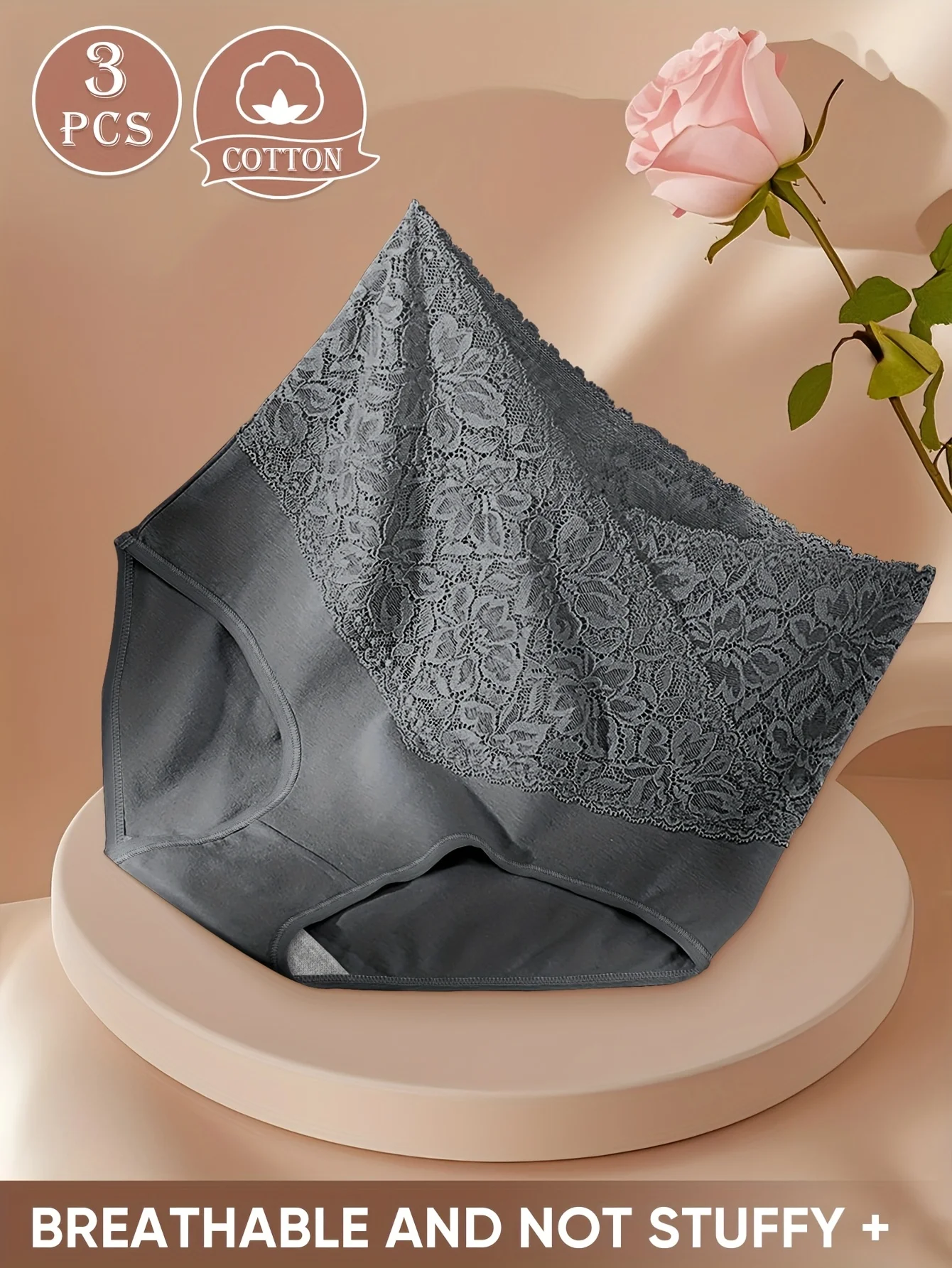 Thumbnail 2 - #22 Latest Womens Lace Trim Comfort Panties Updates