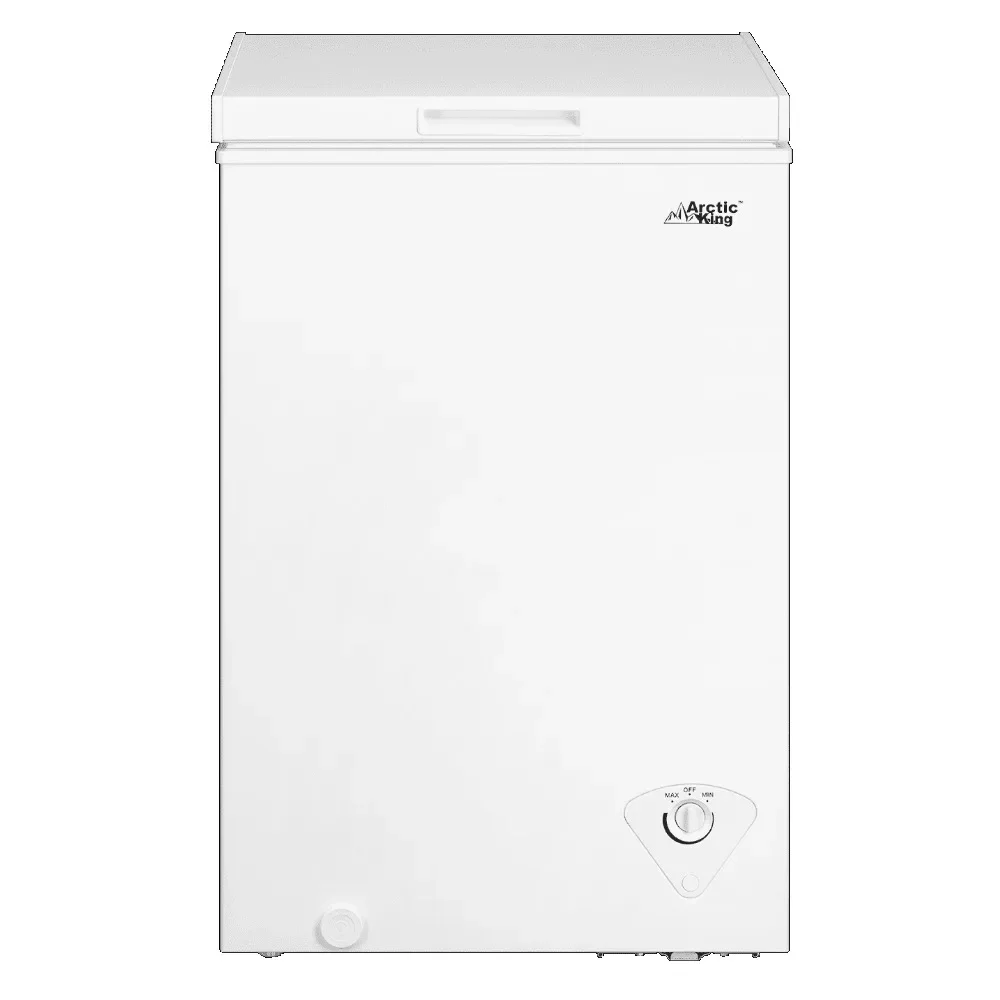 2023 New Arctic King 3.5 Cu Ft Chest Freezer, White, ARC04S1AWW