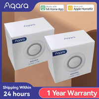 Original Aqara Smart Smoke Detector ZigBee Smart Fire Alarm Monitor Sound Alert Home Security Remote Control For Mi home Homekit