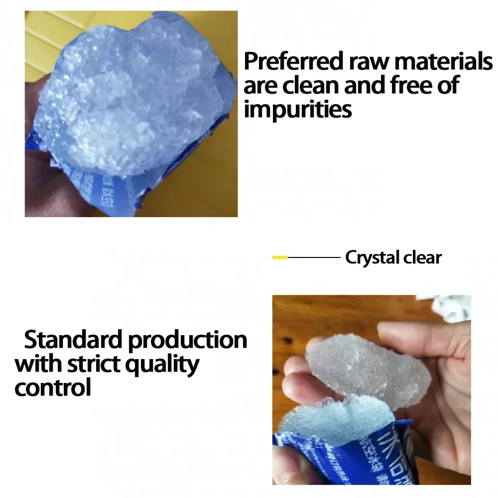 Self-Priming Ice Pack Separable Reusable Icing Cooler Bag Pain Cold Compress Drinks Refrigerate Picnic Food Keep Fresh Ice Packs