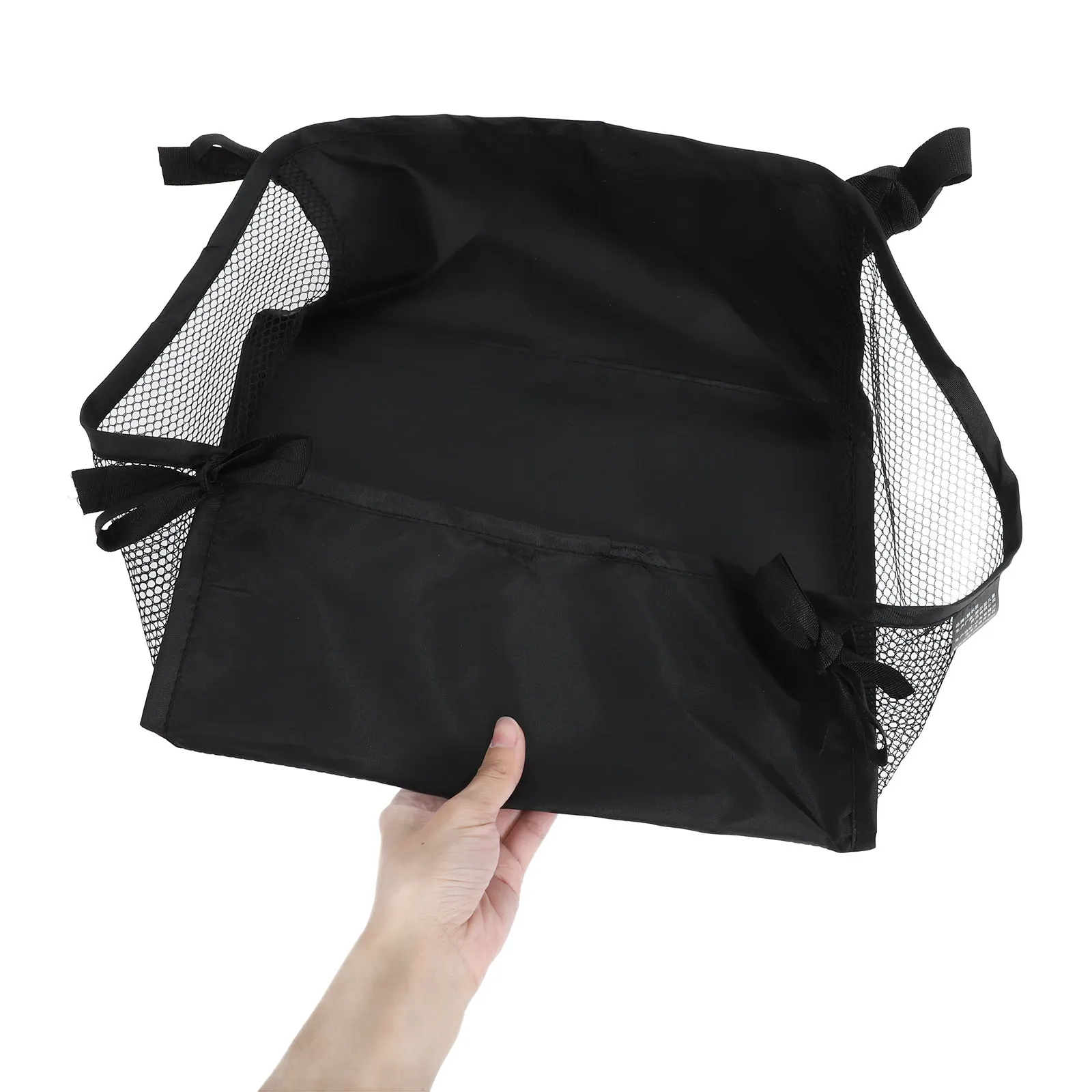 Universal Stroller Bottom Storage Bag – Oxford Fabric Organizer Basket for Diapers, Pacifiers & Small Baby Items