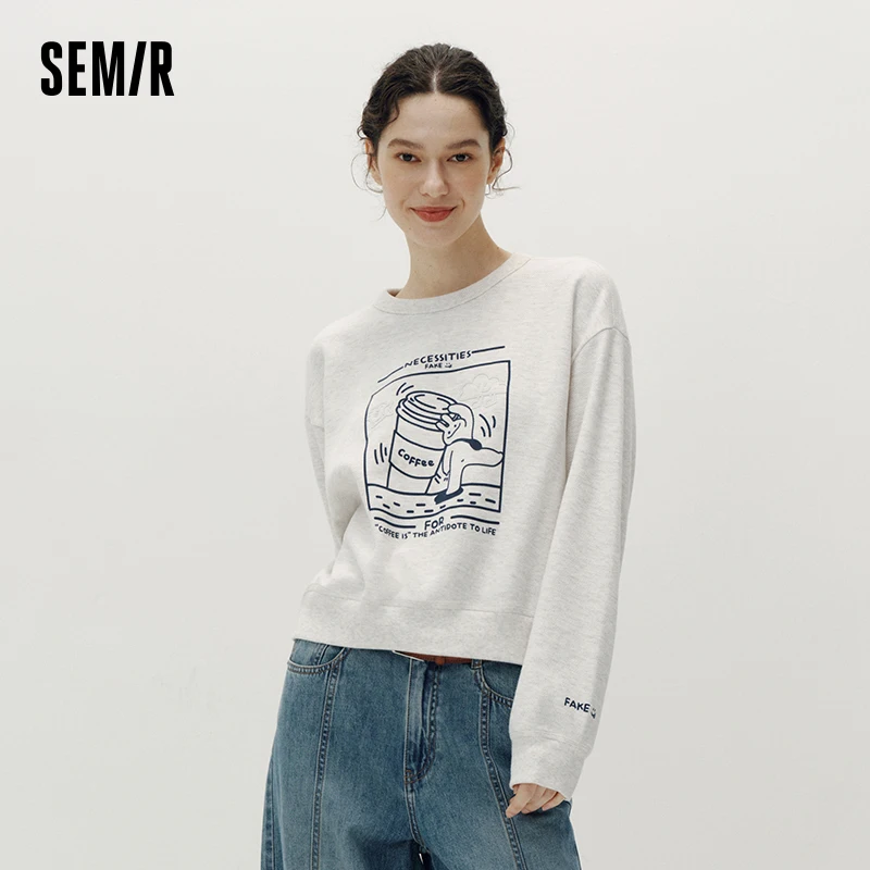 Thumbnail 3 - #32 Latest Womens Printed Graphic Sweatshirts Price Drops