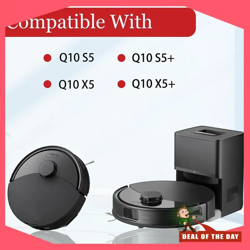 ملحقات التسليم 24 ساعة لـ Roborock Q10 S5,Q10 X5,Q10 S5+ Q10 X5+ قطع غيار جهاز آلي لتنظيف الأتربة