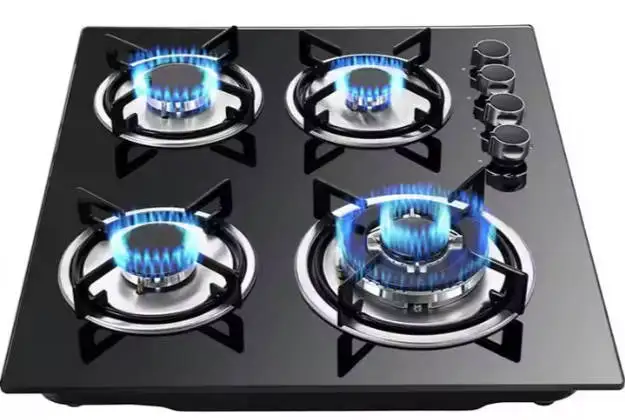 Cuisinière à gaz 4*3,6 kw, 4 brûleurs, table de cuisson domestique de haute qualité, nouvel arrivage