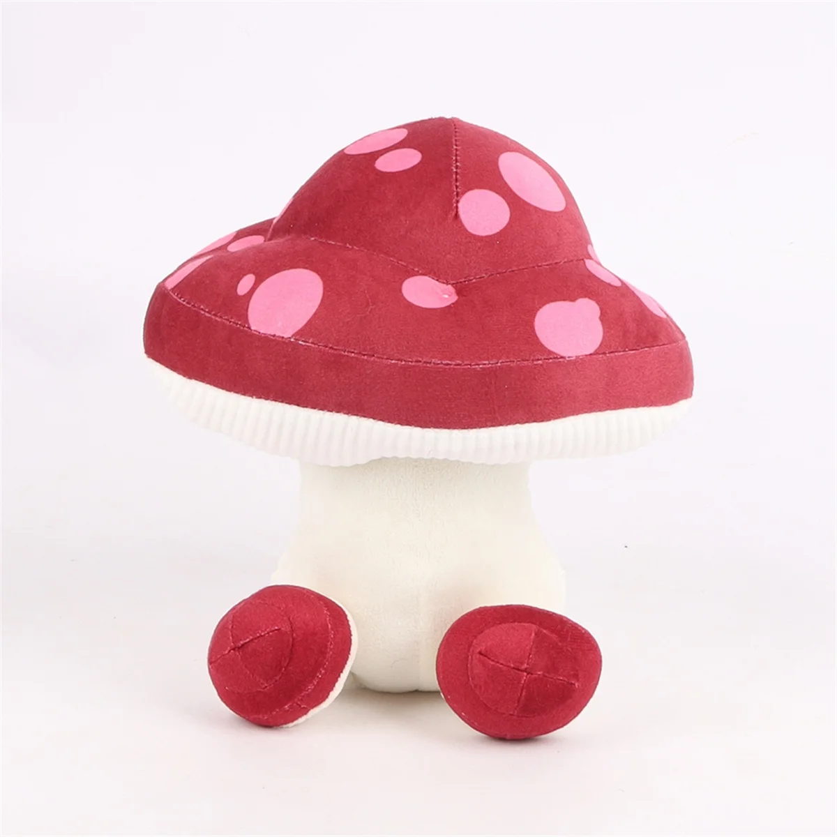 Delicious in Dungeon Plush Walking Mushroom Plush Toy Soft Stuffed Animal Pillow for Home Kids' Bedroom Decor