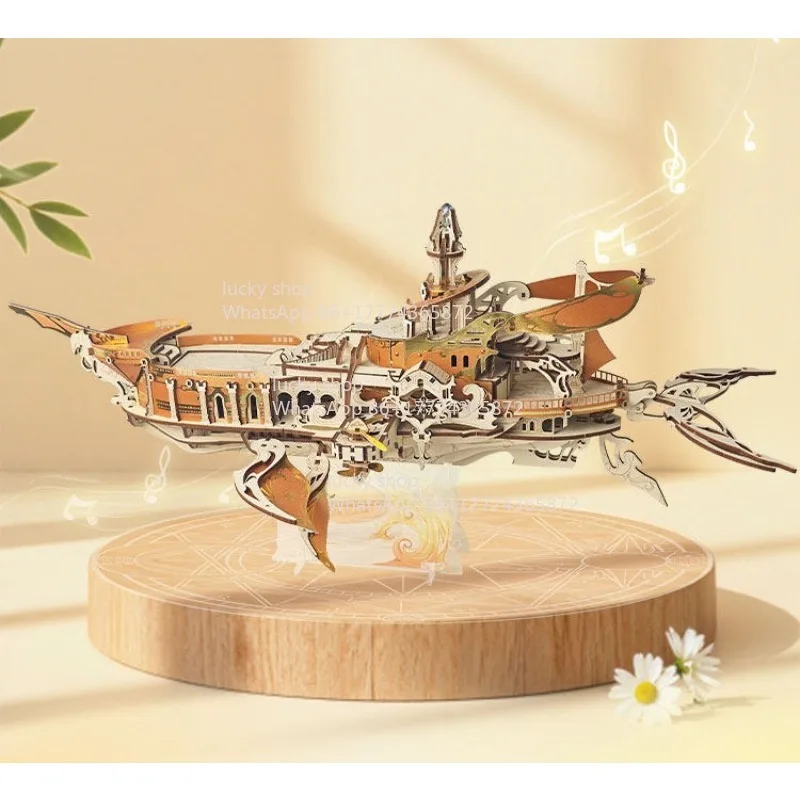 

Assemble Model Handmade Boat Puzzle