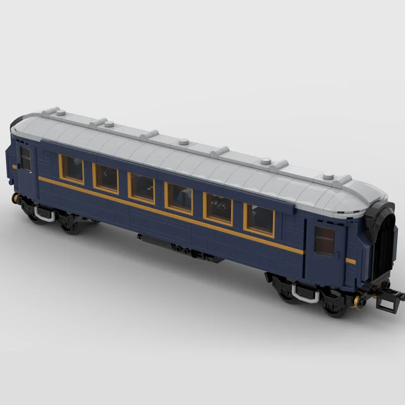 Stad Klassieke Trein Serie Bouwsteen 711 STUKS 21344 Set Uitbreiding Saloon Auto Model Baksteen Prachtige Display Speelgoed Kerstcadeau