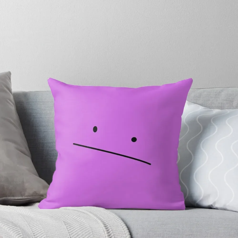 Ditto Face Throw Pillow Pillowcases For Pillows home decor items Decorative Cover For Living Room pillow