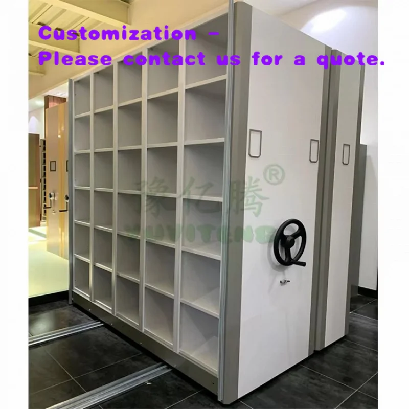 

Система мобильных стеллажей Custom.Roller Racking System: стальные компактные стеллажи для архивов