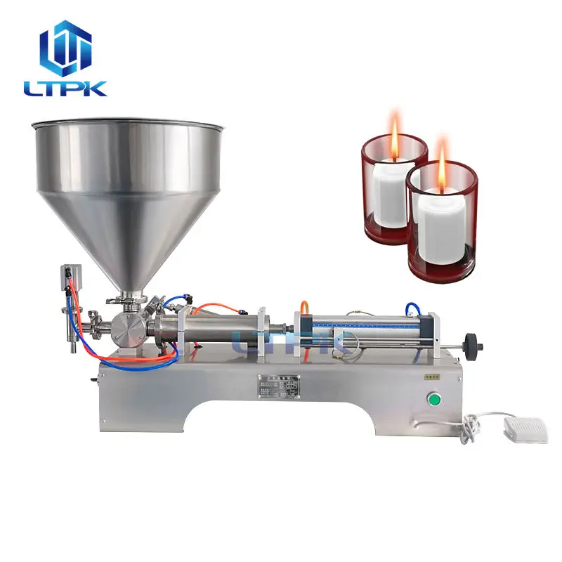 

LT-G1WG Semi-Automatic Yogurt Cup Peanut Butter Paste Sachet Filling Machine Ketchup Honey Stick Straw Jelly Syrup Filler