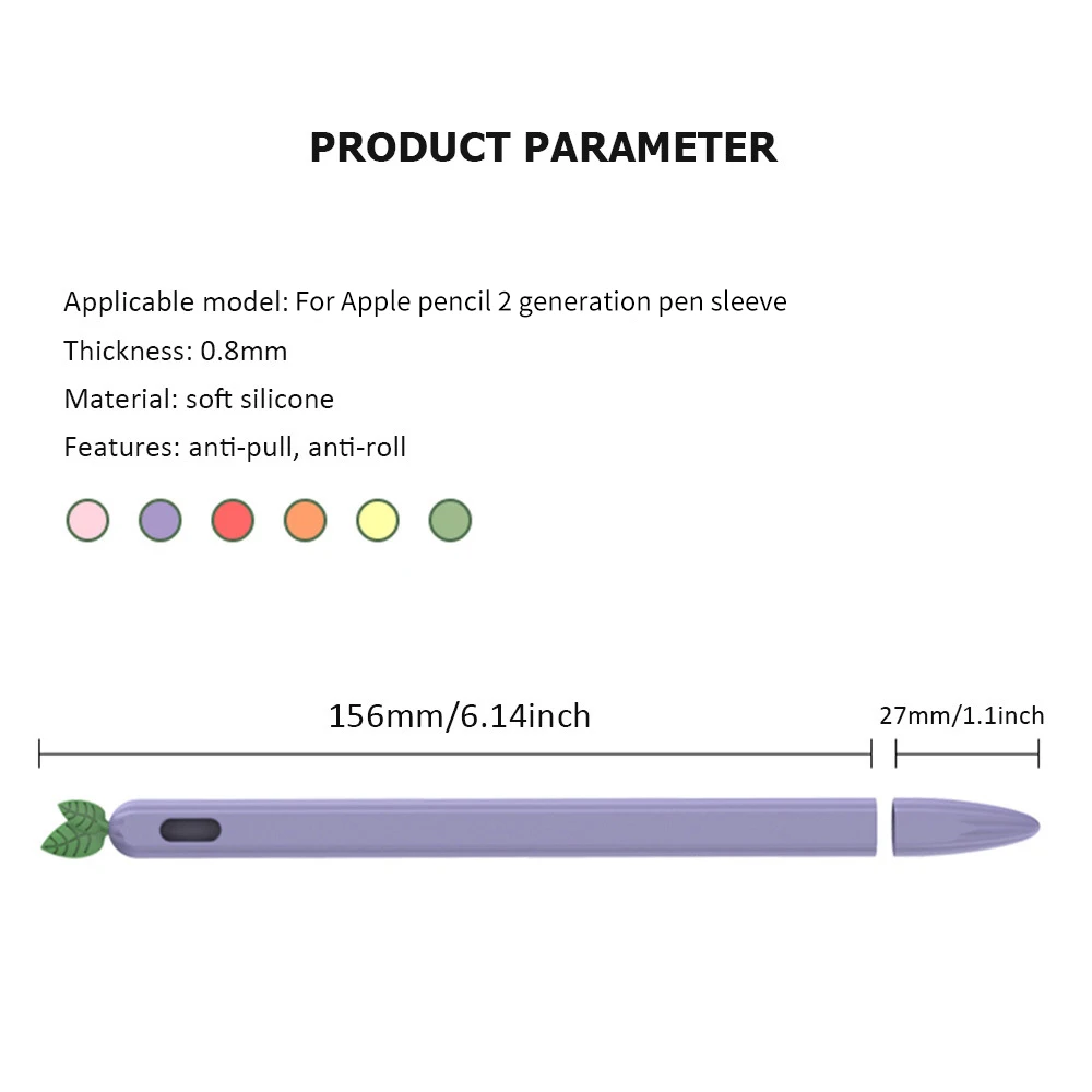 Étui en silicone pour stylet Apple Pays l 2 2nd Isabel, porte-stylet, étui pour tablette tactile Funda