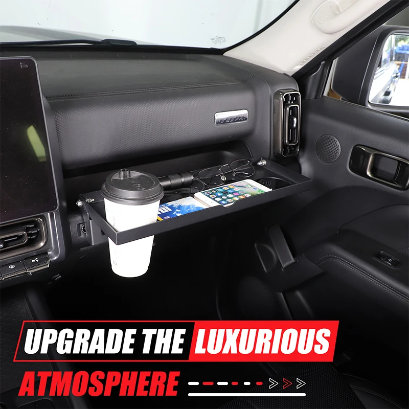 

For 2024+ Haval H9 passenger multi-function storage rack car storage bracket internal modification accessories aluminum alloy