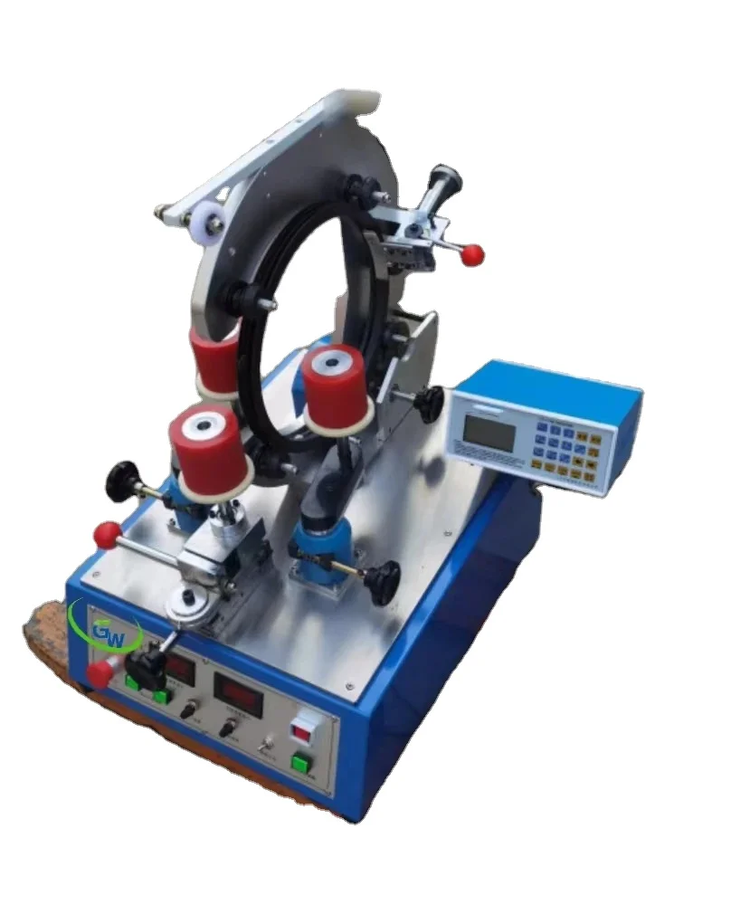 High Quality GWL-077 Gear Type Toroid Digital Transformer Core Coil Winding Machine With 0.8-2.5mm Wire Diameter