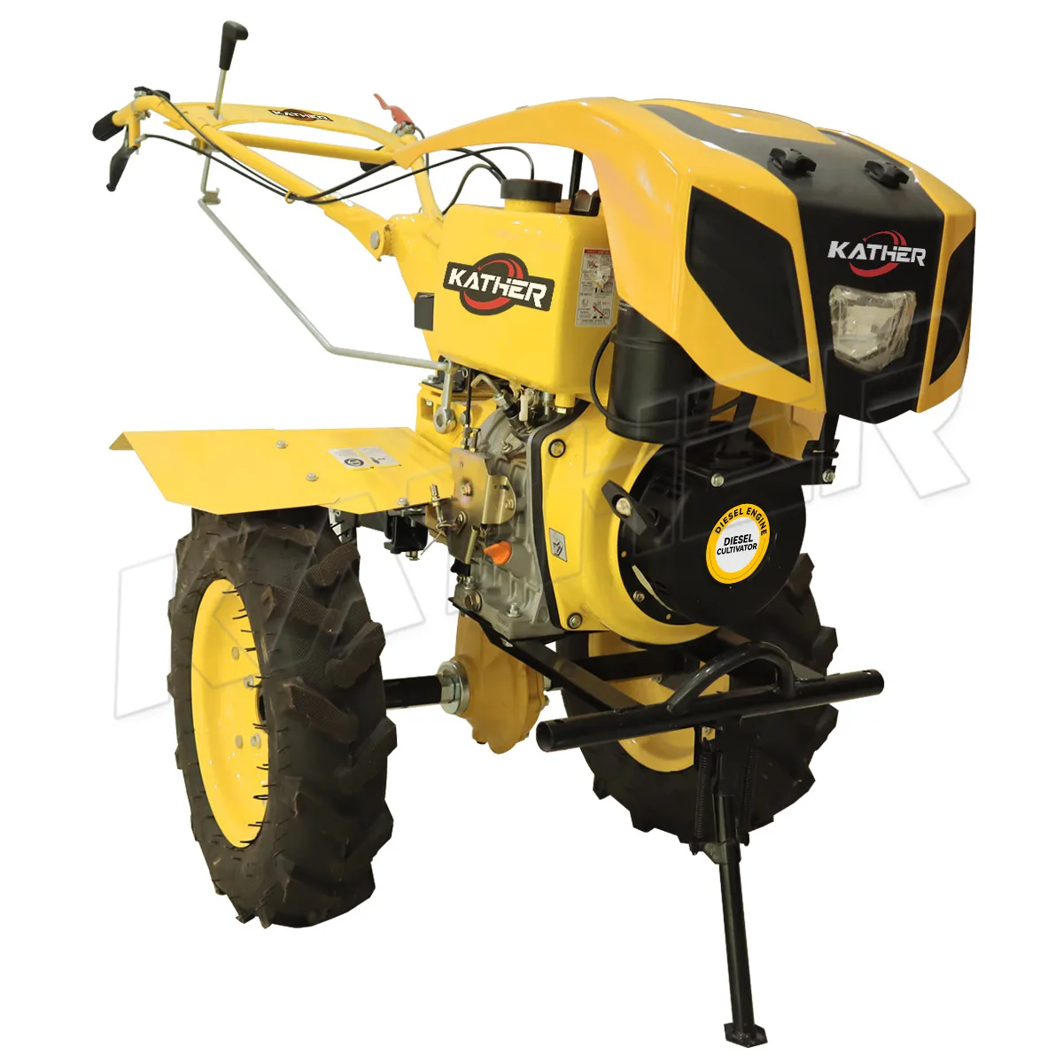 Hand Push Mini Garden Hand Micro Cultivator Rotary  Power Weeder 7hp 9hp 10hp Diesel Engine Mini Power Tiller Price