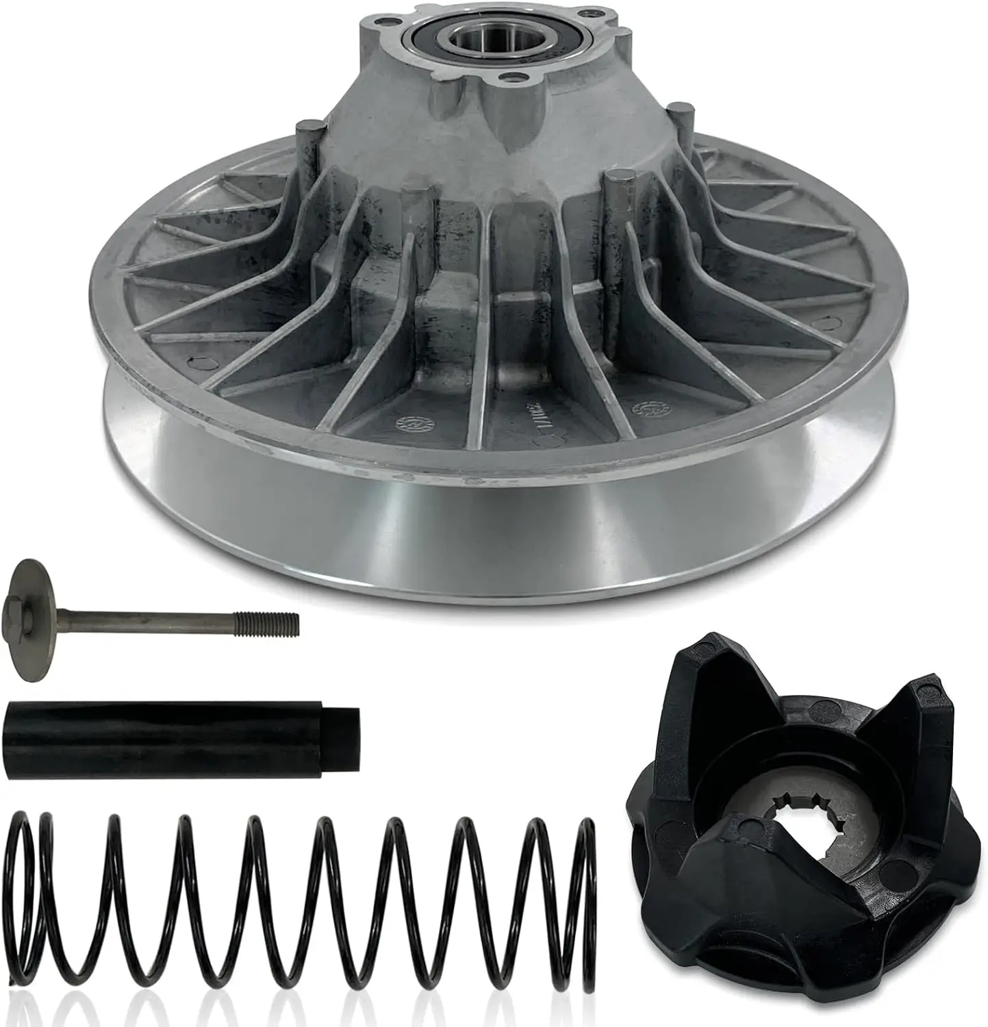 Secondary Clutch Assembly Fit for Can Am Outlander & Commander & Maverick 1000R 4x4 Secondary Driven Clutch w/Spring and Helix P