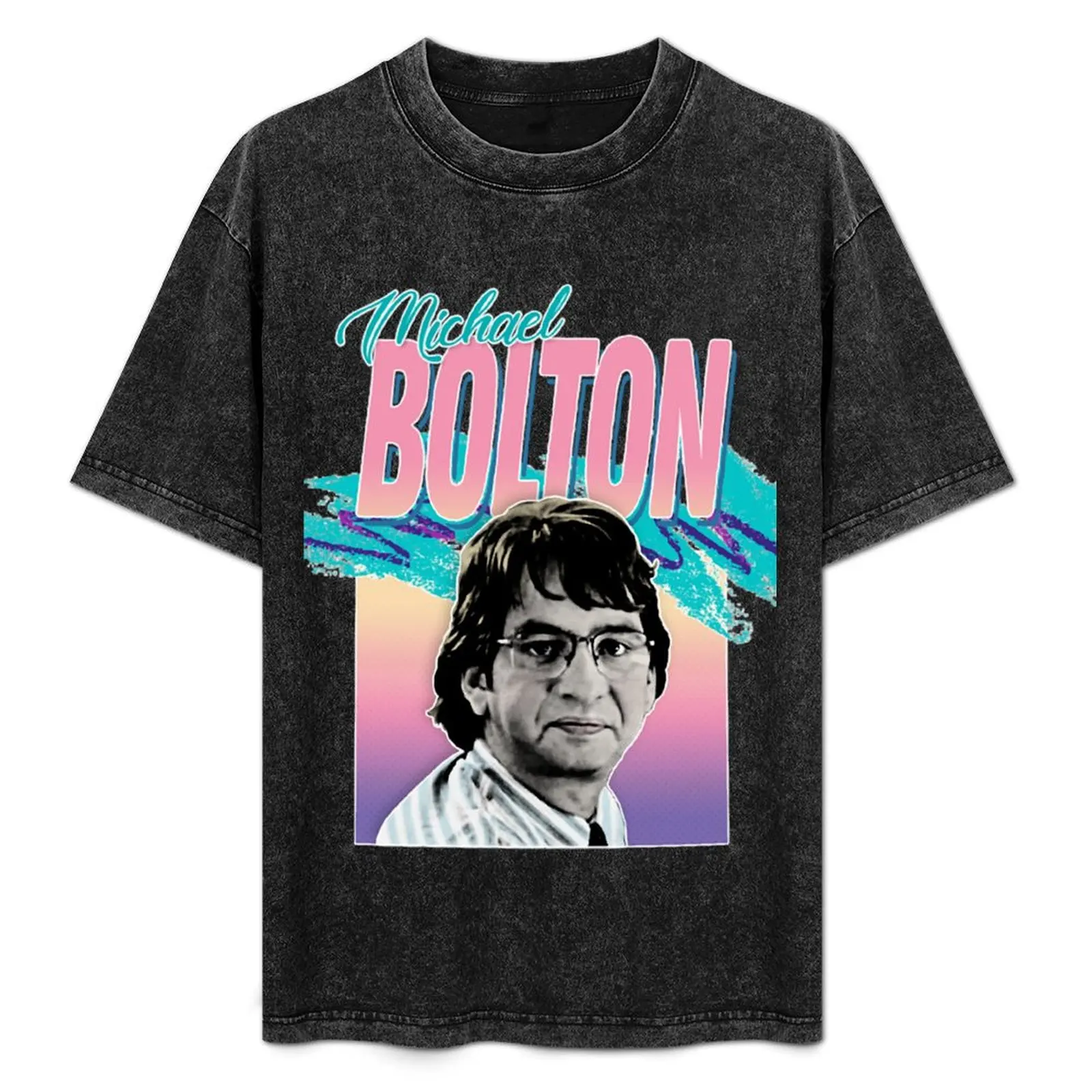 Micháel Bóltón / óffice Spáce áesthetic 90s Design T-Shirt oversized man clothes mens cotton t shirts