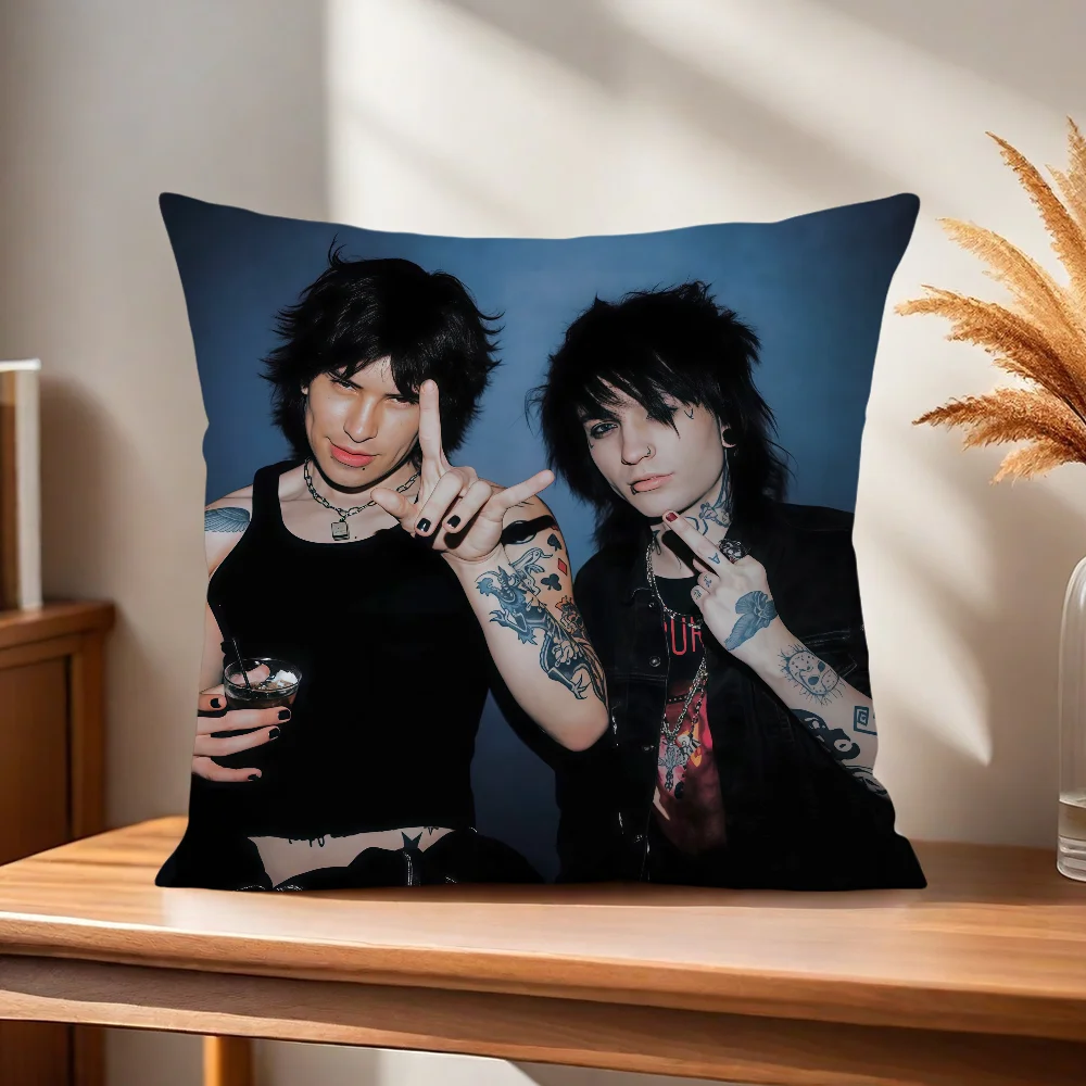 Jake Webber und Johnnie Kissenbezug Kissenhülle für Zuhause, Sofa, Wohnzimmer, Büro, Café, Auto. – Detail 7