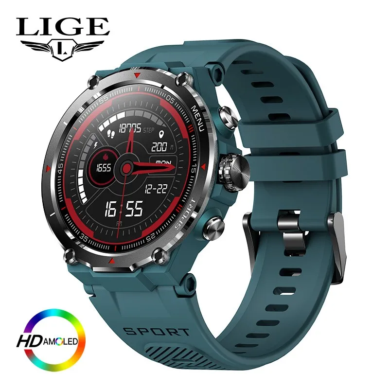 

Распродажа умных часов FOXBOX: смарт-часы AMOLEO с AMOLED-экраном, трекером активности, мониторингом здоровья, Bluetooth-звонками, для мужчин