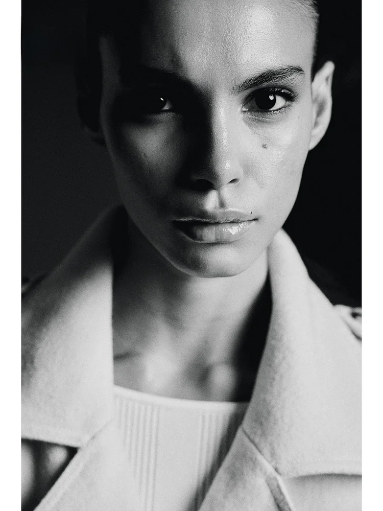 H&M 여성용 캐주얼 슬레 겨울 코트, 롱 슬리브 레귤러 핏, 2024년 가을 컬렉션, 패셔너블한 울 피코트