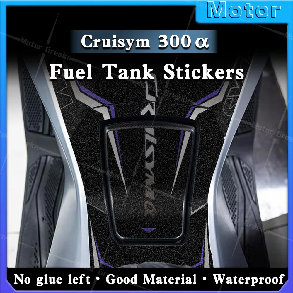 

Thick Frosted Motorcycle Body Fuel Tank Stickers Cover Protector Anti-Scratch Decal For SYM CRUISYM a 300 TCS Cruisym 300