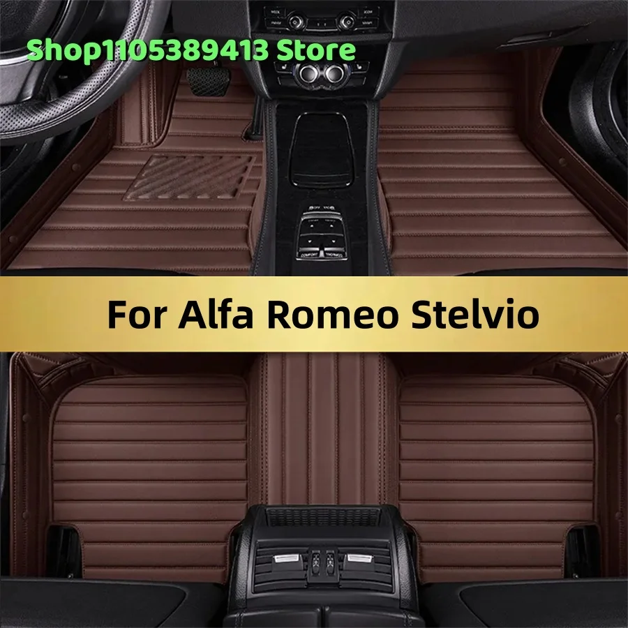 

Custom Car Floor Mats For Alfa Romeo Stelvio 2017 2018 2019 2020 2021 2022 2023 2024 2025 Car Mat Accessories Mats Carpets Auto