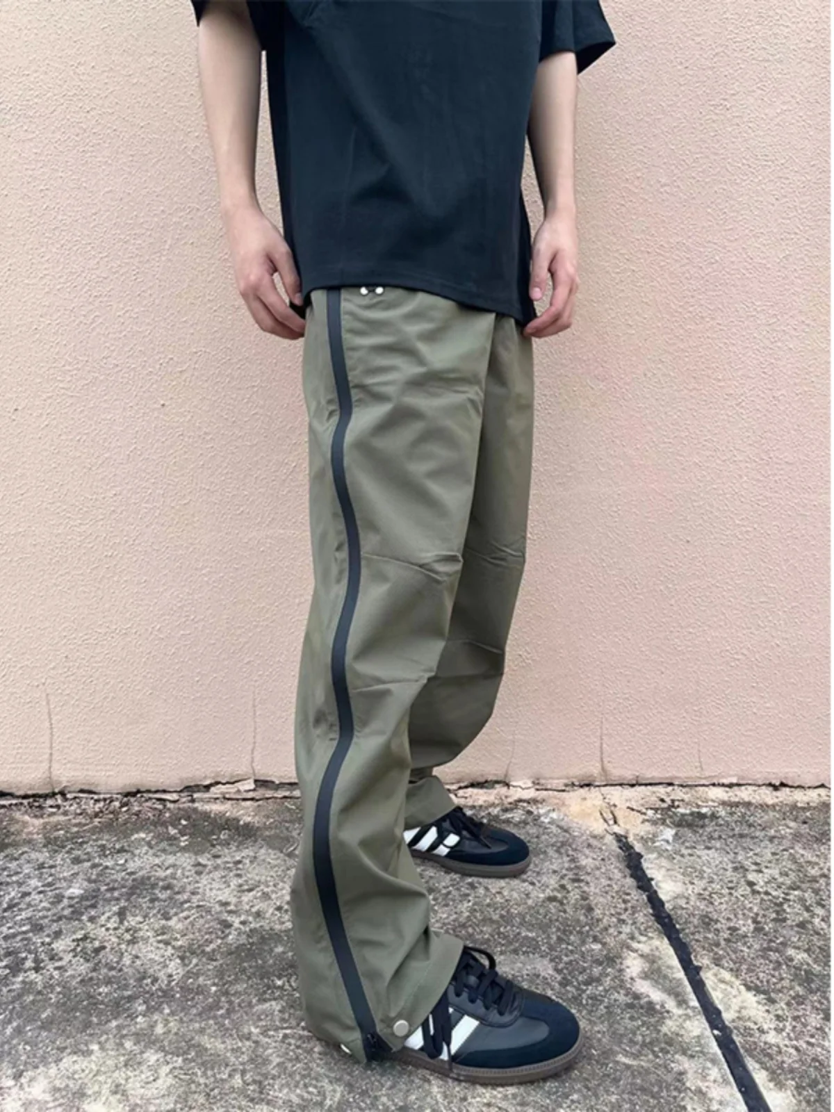 

Военные американские мужские брюки для походов с застежкой-молнией, повседневные водонепроницаемые брюки для активного отдыха, модная рабочая одежда