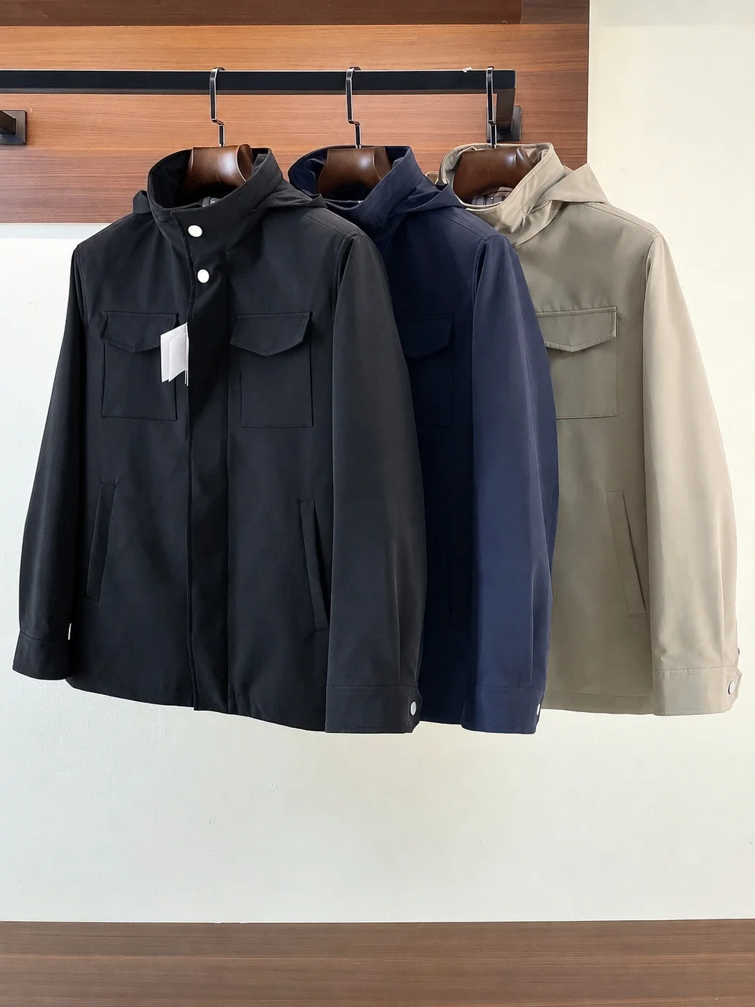 Italian BC Windproof Mini Extended Business Casual Jacket