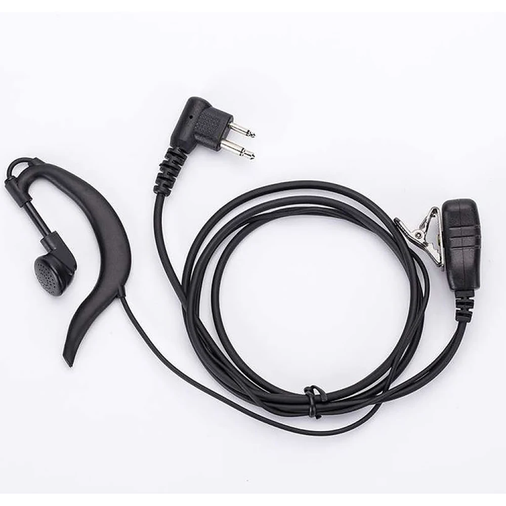 Replacement M Plug/ K Plug Earphone with Clip for Hytera/ HYT TC-500/ 500S/ SMP418 For A8/ A10 Walkie Talkie Accessories