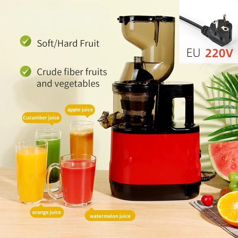 Large-diameter juicer with juice residue separation fully automatic household small juicer multi-functional fruit juice r