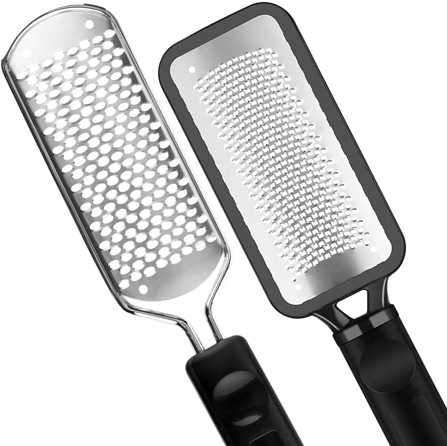 304 Stainless Steel Foot Rasp Feet File Plastic Handle Lima Pies Pedicure Scrubber Tools Feet Grater